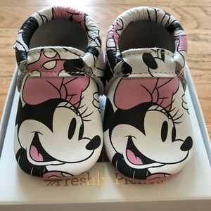 Freshly Picked Disney Minnie Mouse Moccasins